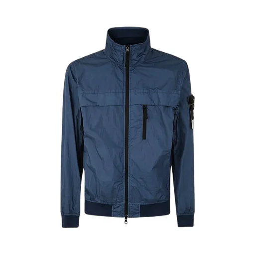 Logo Patch Zip-Up Jacket