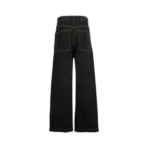 Wide-Leg Organic Jeans