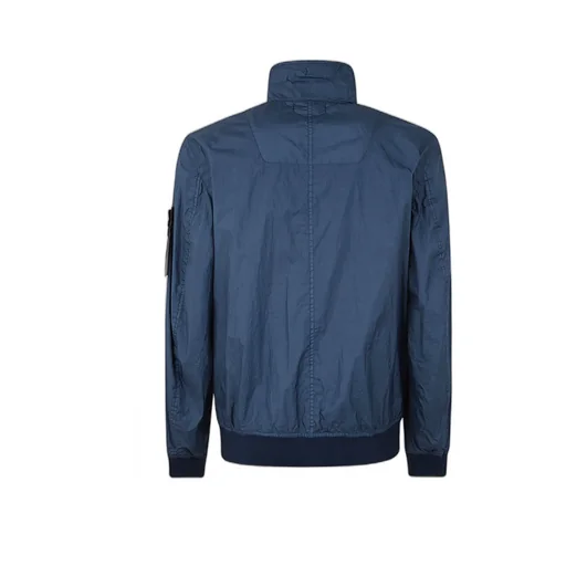 Logo Patch Zip-Up Jacket
