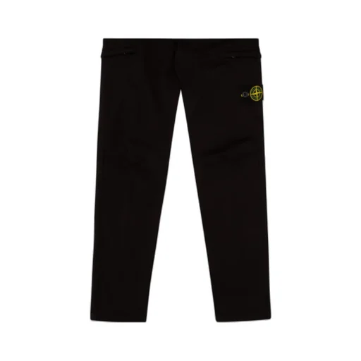 Side Logo-Patch Trousers