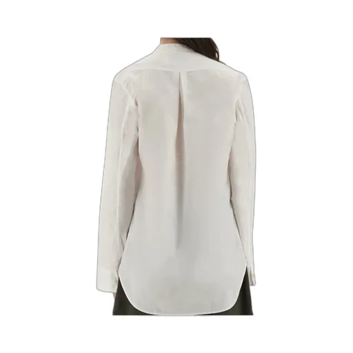 Pleat-Detail Blouse