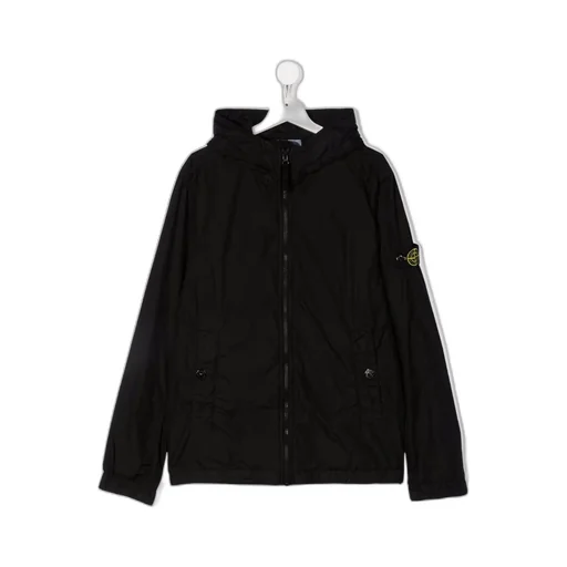 Teen Logo-Patch Sleeve Jacket