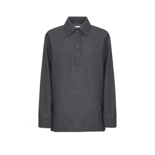 Buttoned Long Sleeve Top
