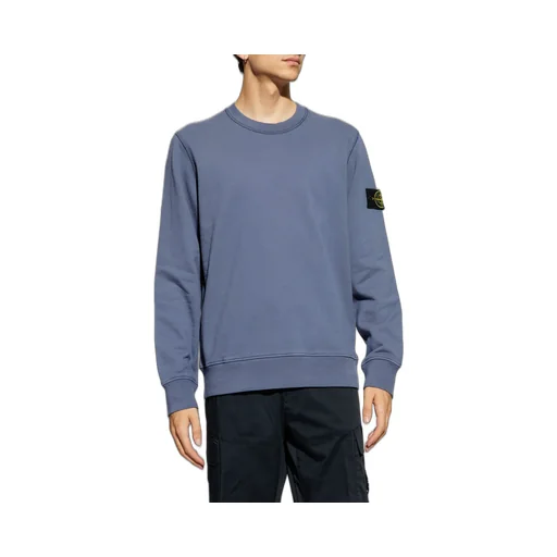 Logo Patch Crewneck Sweatshirt