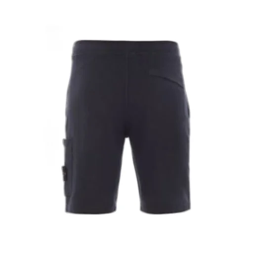 Compass-Motif Cotton Shorts