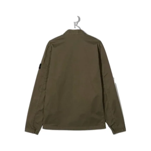 Logo-Patch Sleeve Jacket