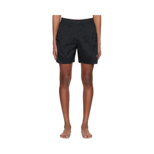 Compass-Patch Swim Shorts