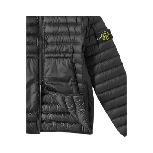 Compass-Patch Padded Jacket