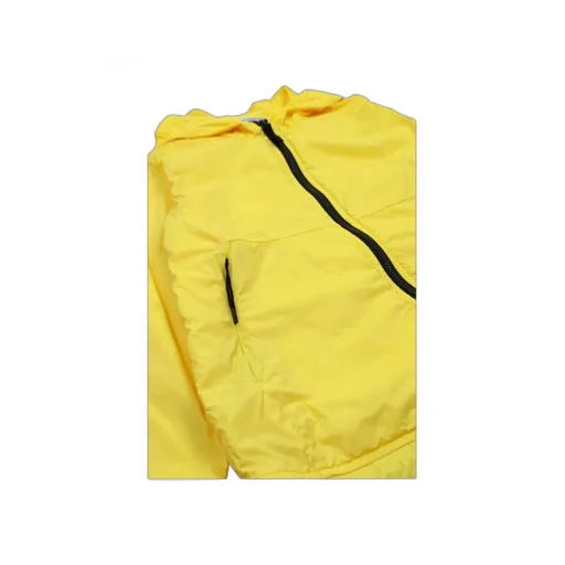 Zipped Hooded Rain Jacket