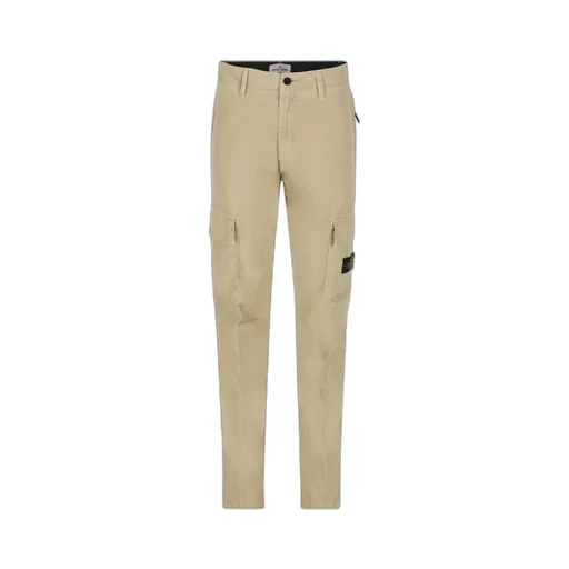 Teen Compass-Motif Cotton Cargo Trousers