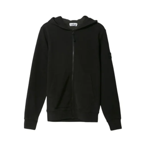 Junior Zip-Up Logo Patch Hoodie