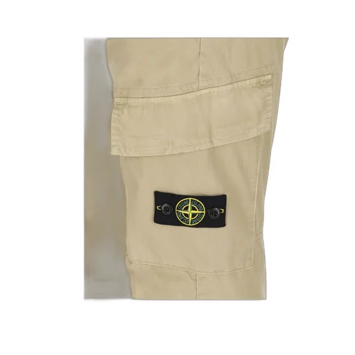 Teen Compass-Motif Cotton Cargo Trousers