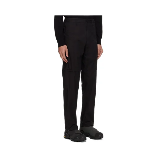 Straight-Leg Cotton Trousers