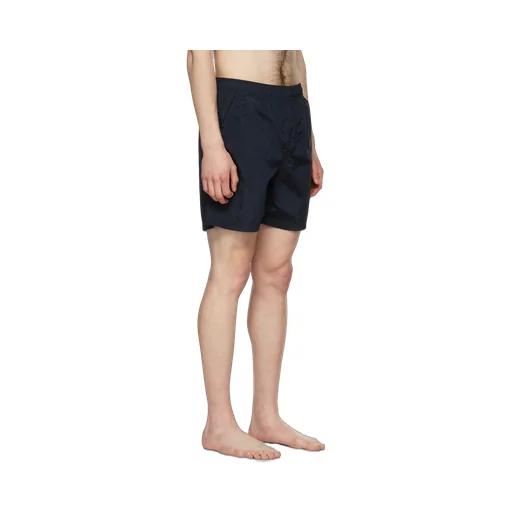 Compass-Patch Swim Shorts