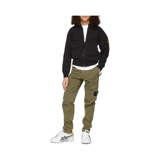 Junior Zip-Up Logo Patch Hoodie