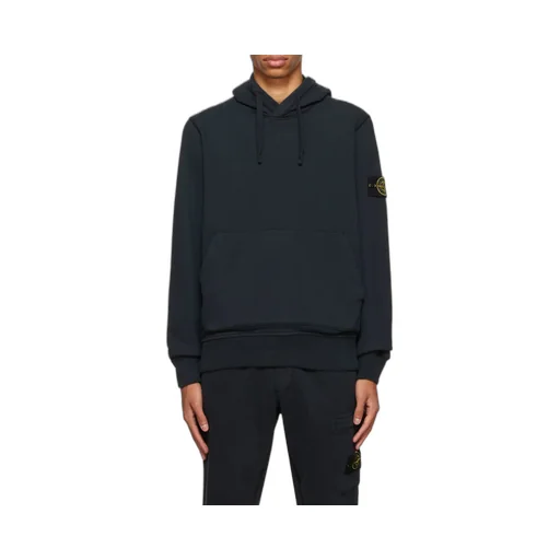Compass-Patch Cotton Hoodie