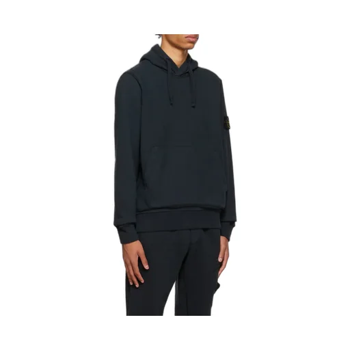 Compass-Patch Cotton Hoodie