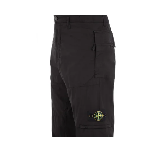 Straight-Leg Cotton Trousers