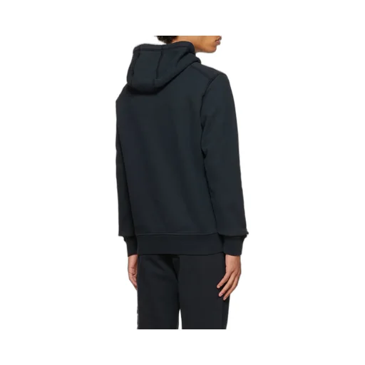 Compass-Patch Cotton Hoodie