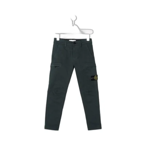Logo Fitted Chino Trousers