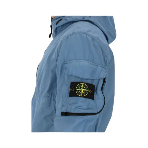 Compass Patch Zip-Up Hooded Jacket