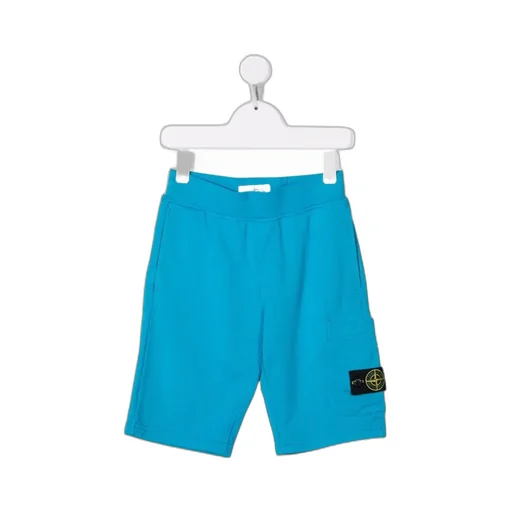 Logo Patch Cargo Shorts
