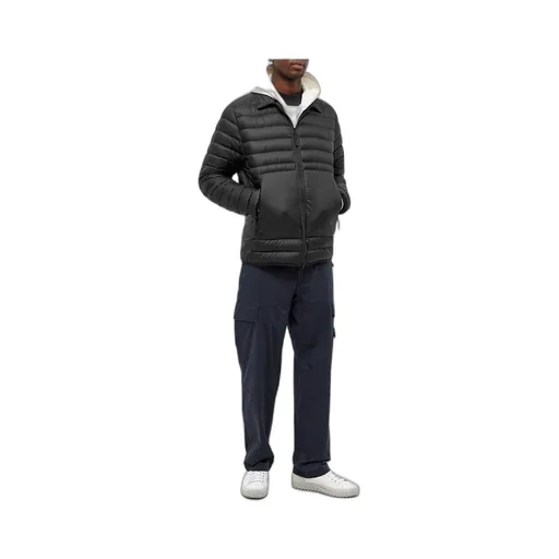 Compass-Patch Padded Jacket