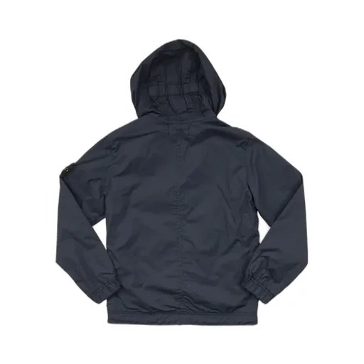 Logo-Patch Hooded Jacket