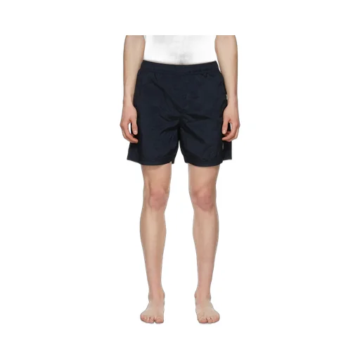 Compass-Patch Swim Shorts