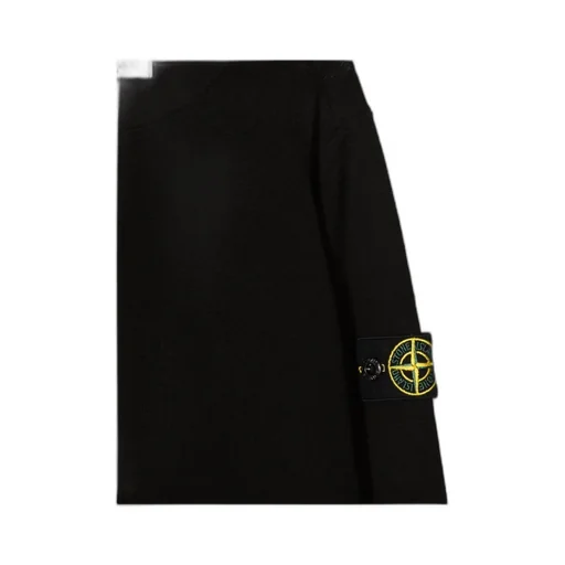 Logo-Patch Sleeve Jumper