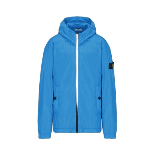 Logo-Patch Hooded Jacket