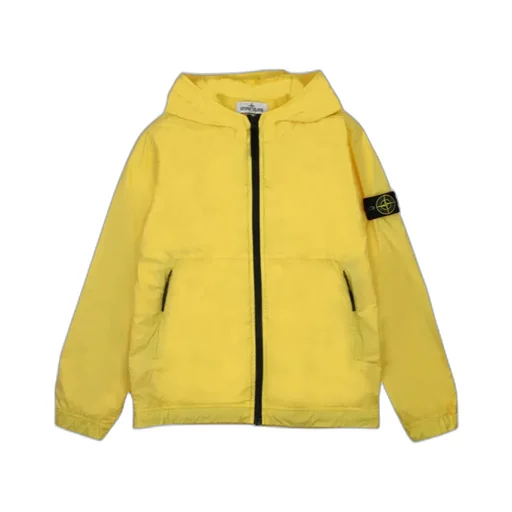 Zipped Hooded Rain Jacket