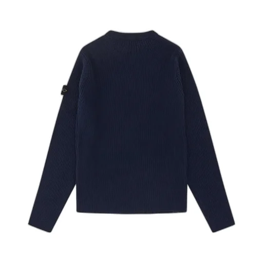 Junior Logo Patch Crewneck Sweater