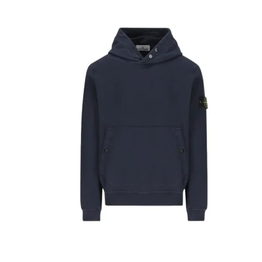 Logo Patch Long Sleeved Hoodie