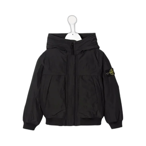 Teen Logo-Patch Padded Jacket