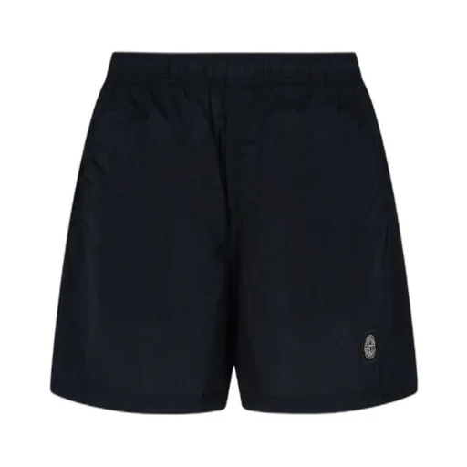 Compass-Patch Swim Shorts