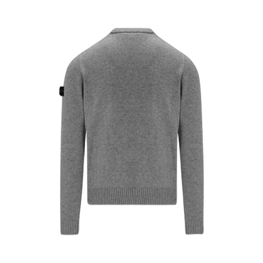 Logo-Patch Knitted Jumper