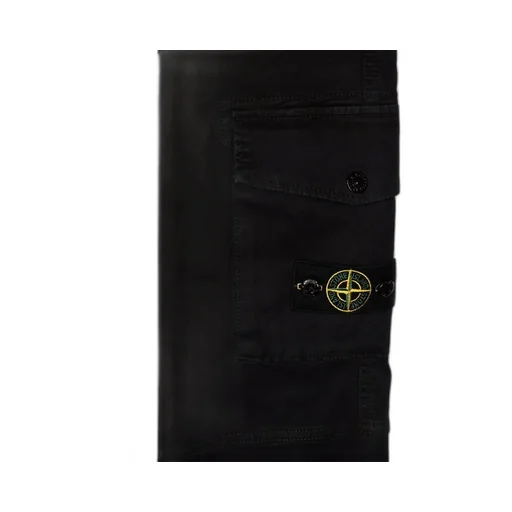 Logo Patch Cargo Pants