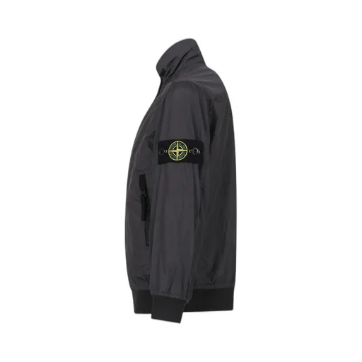 Junior Compass-Badge Zipped Bomber Jacket