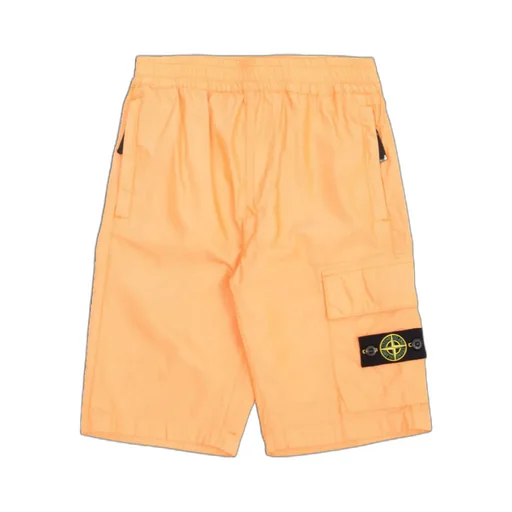 Compass-Badge Cargo Shorts