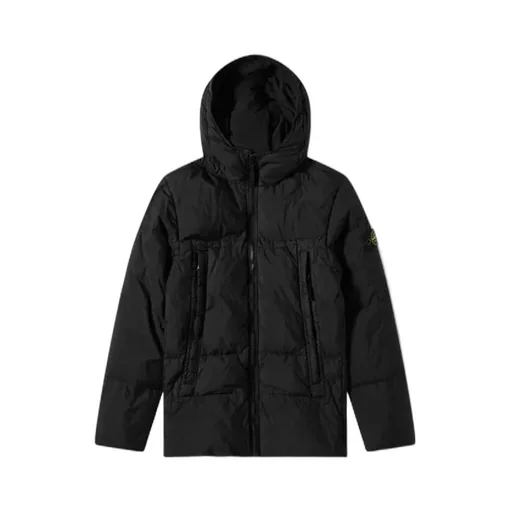 Junior Logo Patch Hooded Jacket