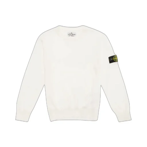 Junior Compass-Motif Crewneck Jumper