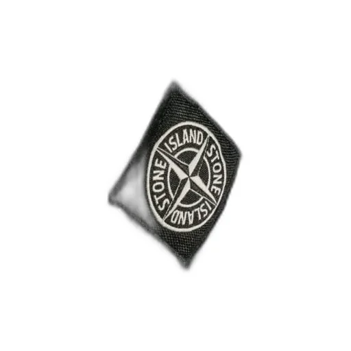 Compass-Motif Ribbed Knitted Scarf