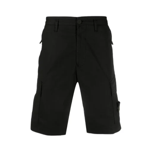 Logo Patch Bermuda Shorts