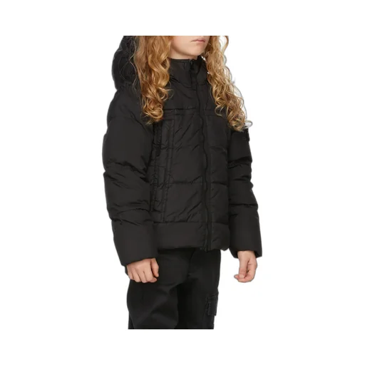 Junior Logo Patch Hooded Jacket
