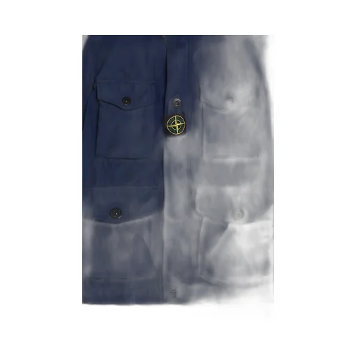 Logo-Patch Padded Coat