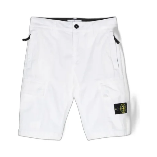 Compass Patch Knee-Length Cargo Shorts