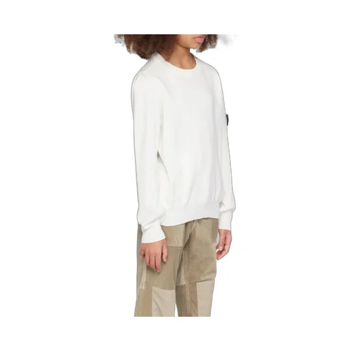 Junior Compass-Motif Crewneck Jumper