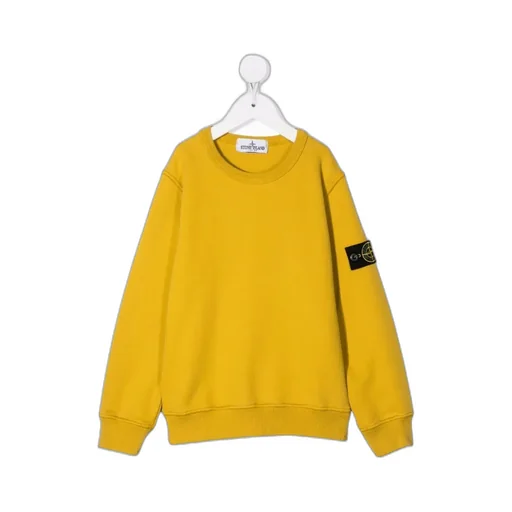 Logo Patch Sleeve Sweatshirt