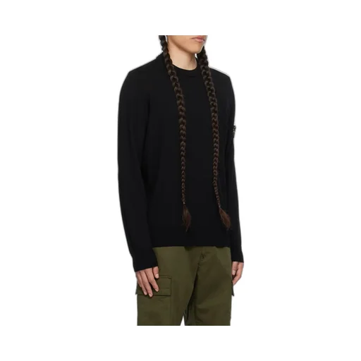 Logo Patch Crewneck Jumper